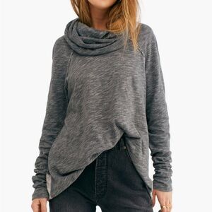 Free People cowl neck sweater
